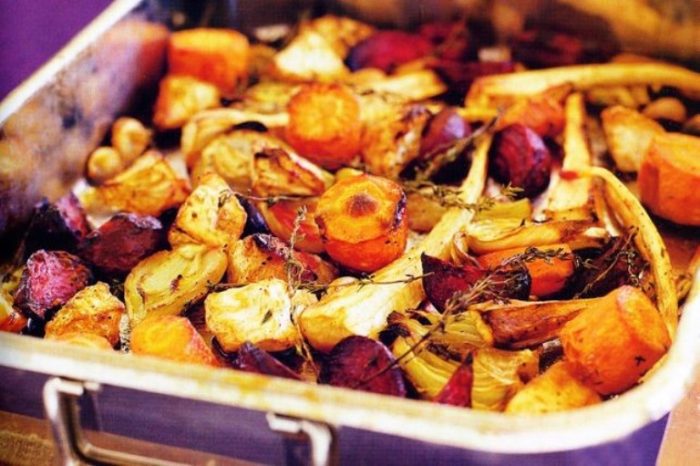 Roasted-root-vegetables-fennel-garlic-thyme