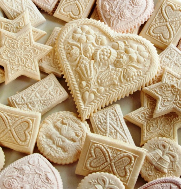 Classic springerle cookies