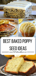 Best Baked Poppy Seed Ideas for recipes. Use nutty tasting poppy seeds for your muffins, and cakes breads and in foods and pastries.