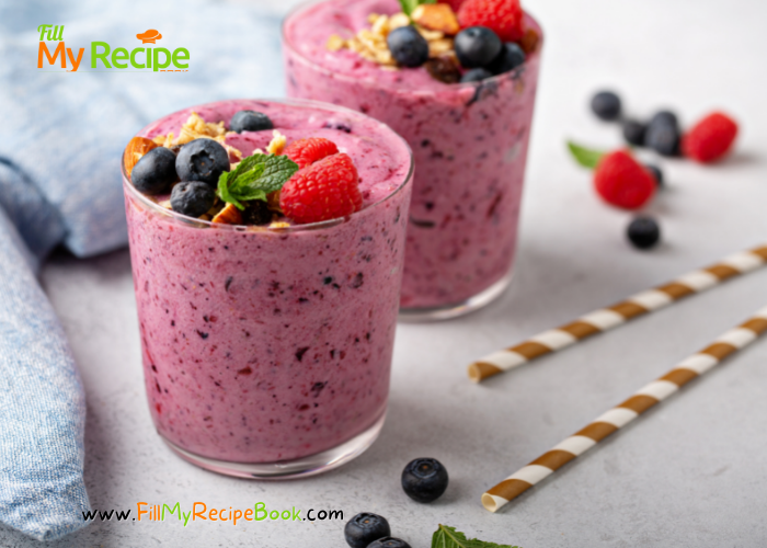Healthy Berry Bliss Smoothie