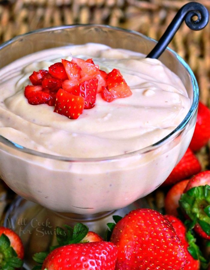 Homemade-strawberry-pudding