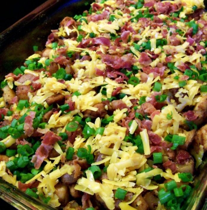 Loaded-chicken-and-potatoes-casserole