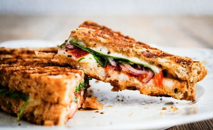 Tomato-mozzarella-and-basil-panini-recipe