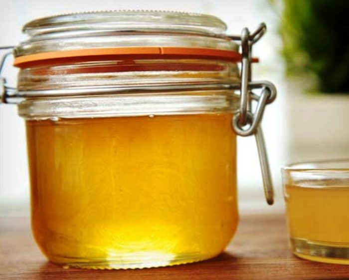 Apple cider vinegar and honey