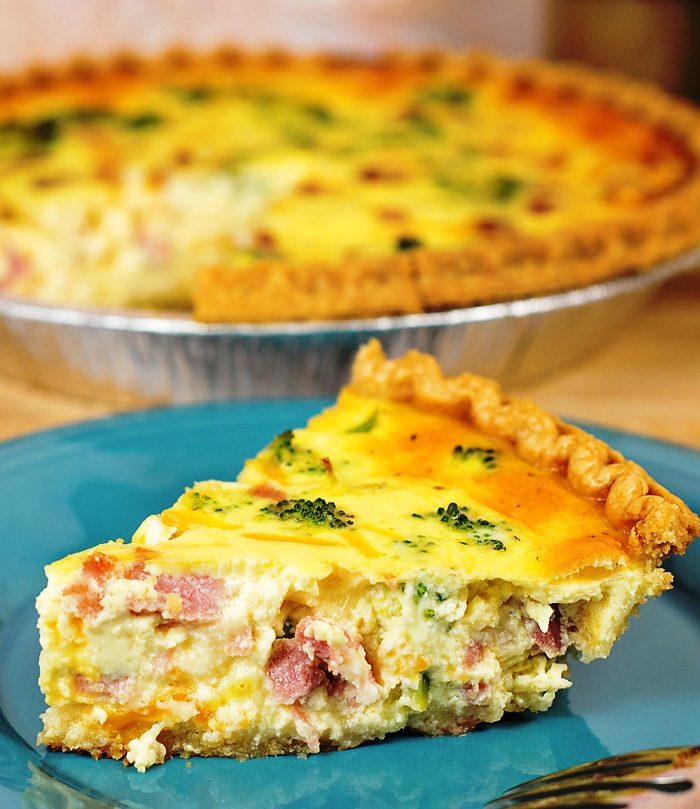 Ham-and-broccoli-quiche-recipe