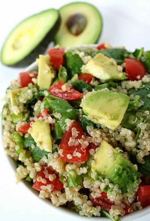 Quinoa-avocado-spinach-power-salad