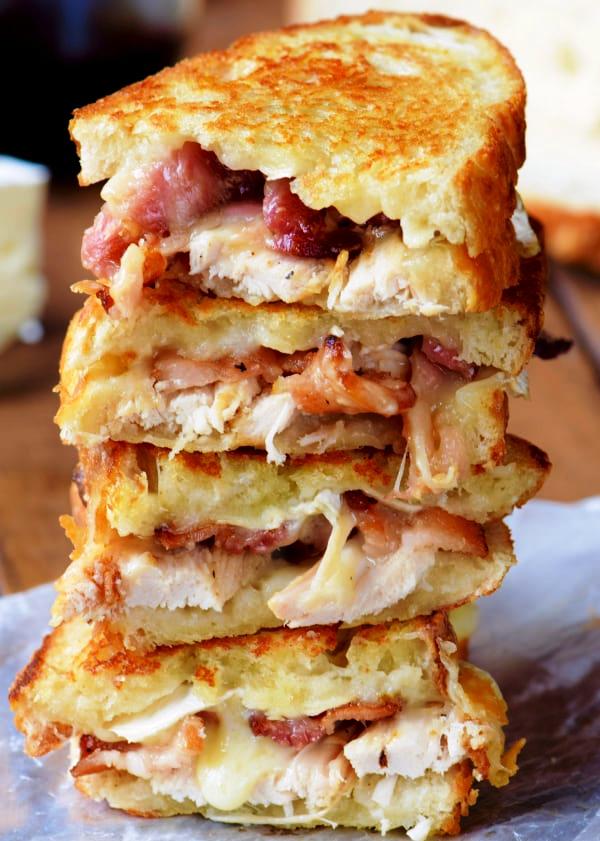 Turkey-bacon-brie-grilled-cheese-sandwich