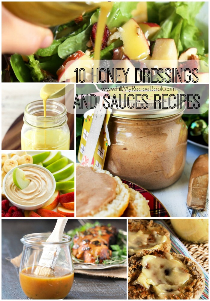 10 Honey Dressings and Sauces Recipes FB Fill My Recipe Book