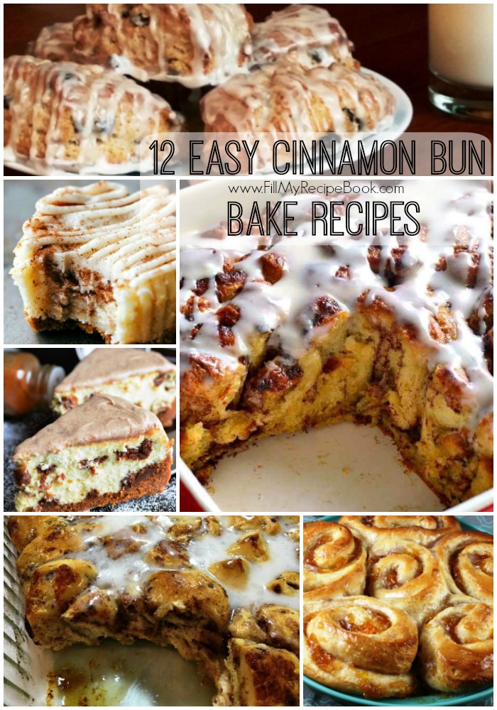 12 Easy Cinnamon Bun Bake Recipes