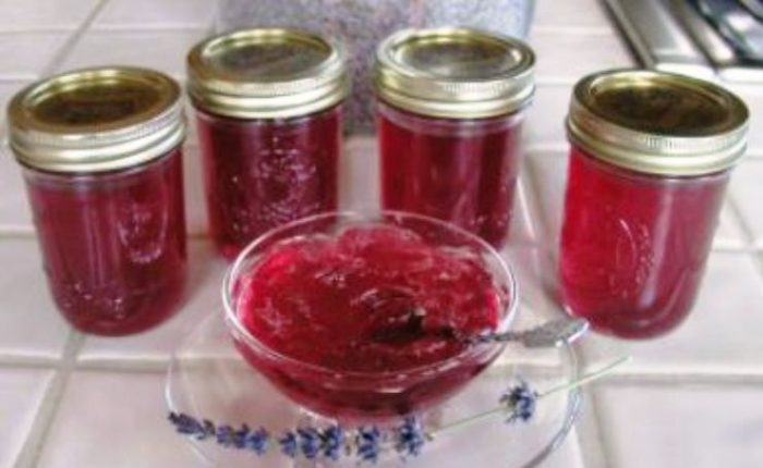 Lavender jelly