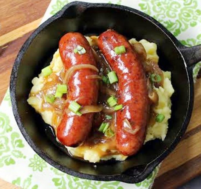 Bangers-and-mash