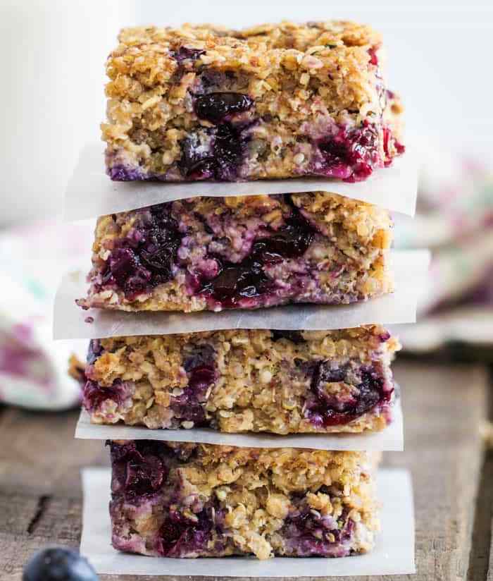 10 Homemade Vegan Breakfast Bars - Fill My Recipe Book