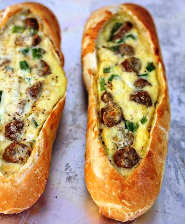 Sausage-egg-boats