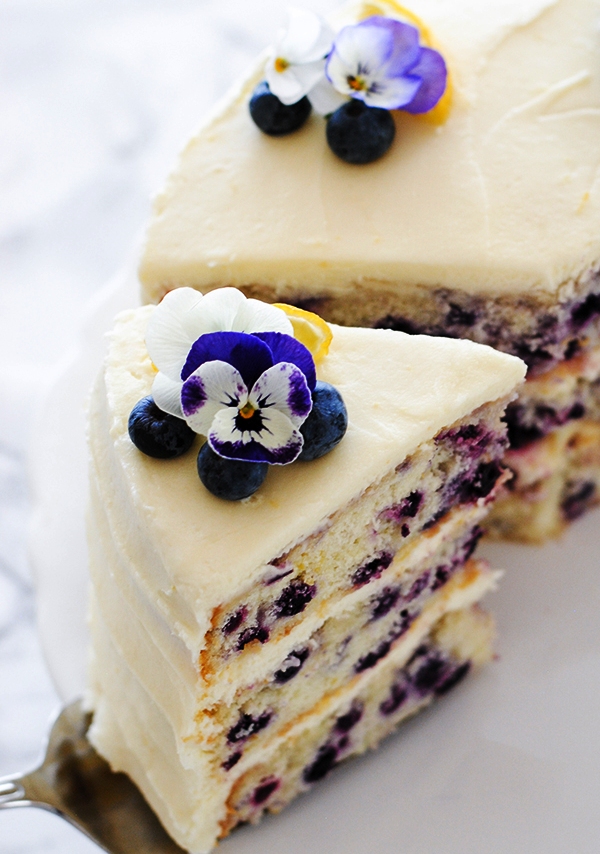 Lemon-blueberry-cake