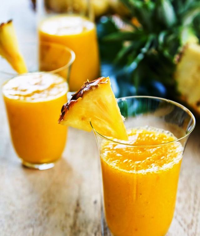 Healing pineapple smoothie