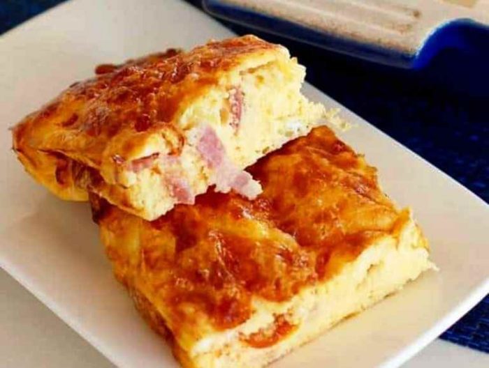 Crustless-bacon-and-egg-pie