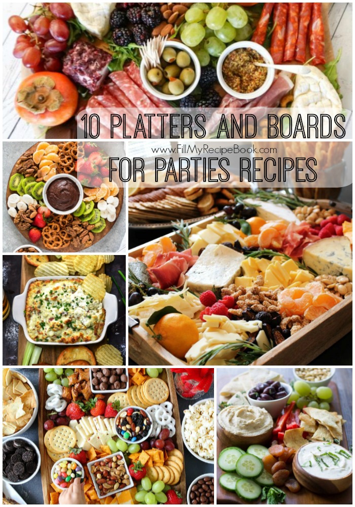 10 Platters and Boards for Parties Recipes Fill My Recipe Book