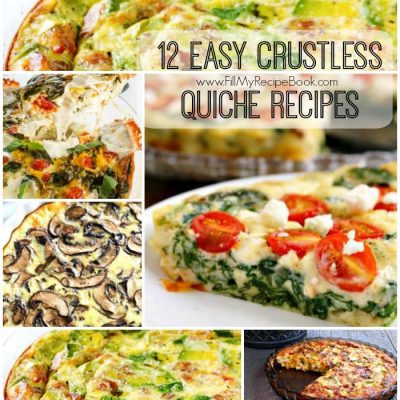 12 Easy Crustless Quiche Recipes