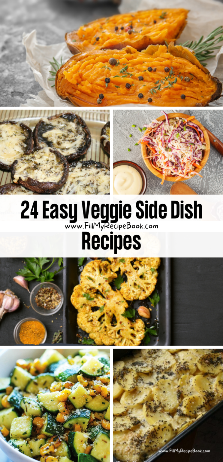 24 Easy Veggie Side Dish Recipes Fill My Recipe Book