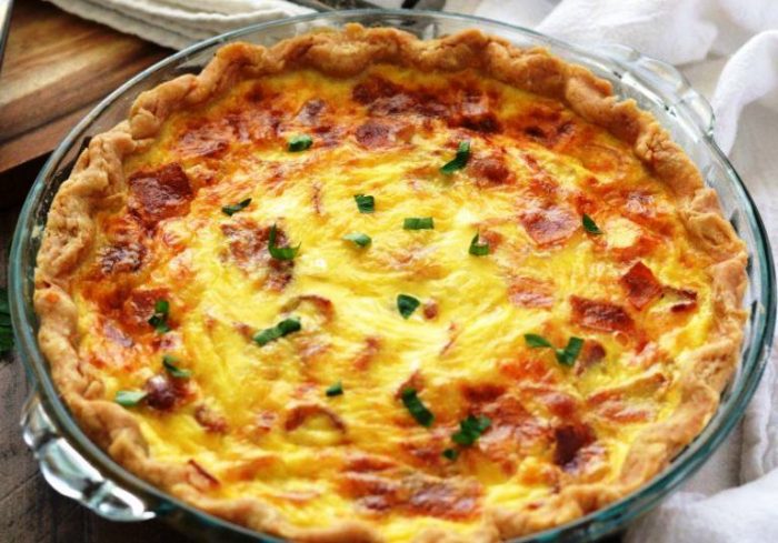 Ham-and-cheese-quiche