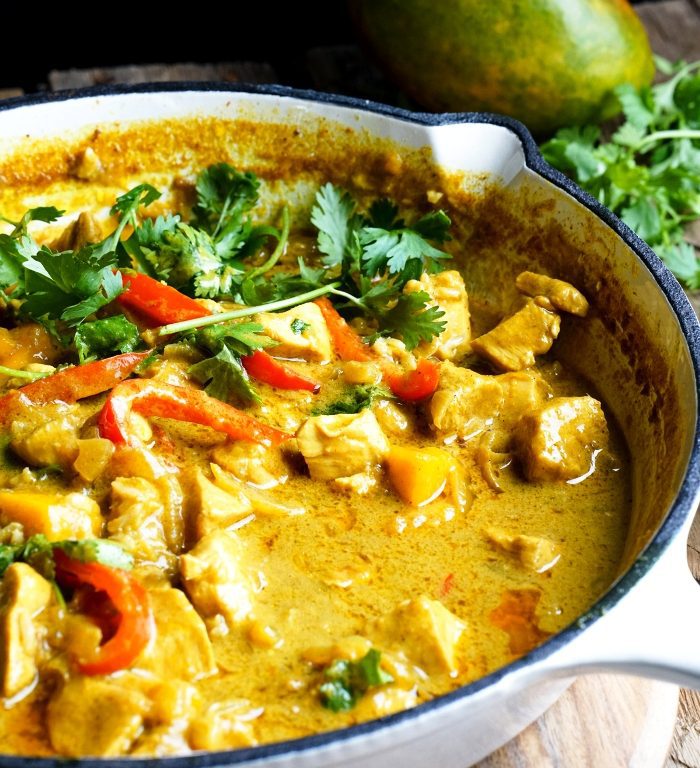 Mango-chicken-curry