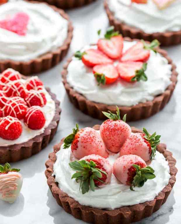 Mini-chocolate-tarts