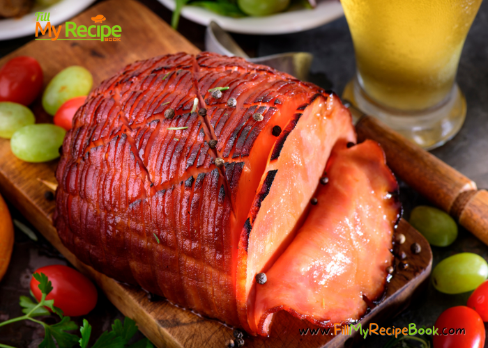 Impress your guests with this easy boneless honey roast gammon, oven baked to perfection and finished with a sweet holiday glaze.