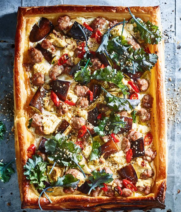 Lamb-eggplant-and-kale-tart