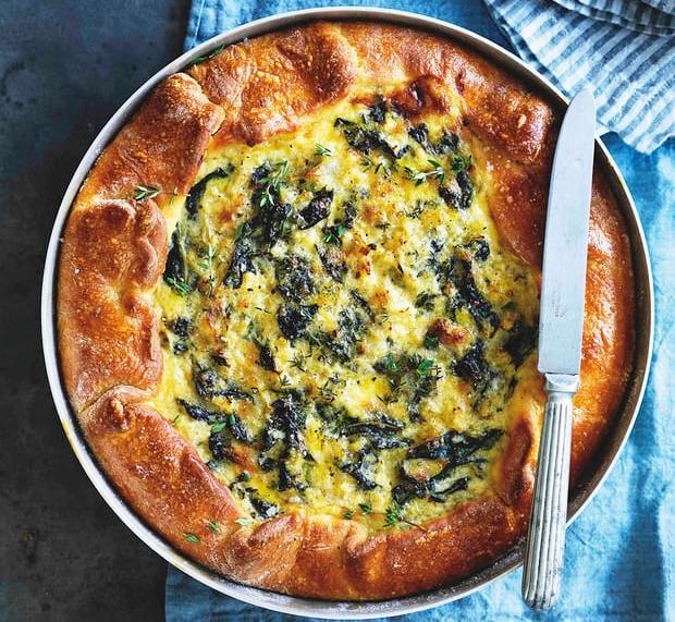 Silverbeet-leek-and-gruyere-tart-recipe