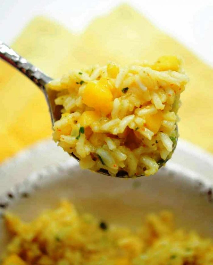 Spicy-mango-rice-recipe