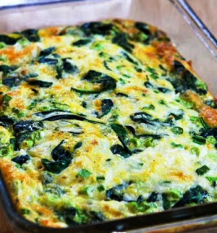 Spinach-and-mozzarella-egg