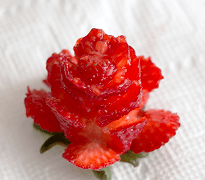 Strawberry-roses