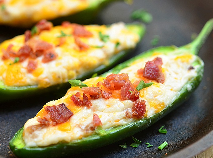 Stuffed jalapeno-poppers