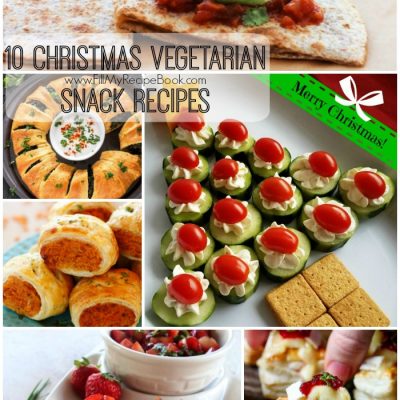 10 Christmas Vegetarian Snack Recipes