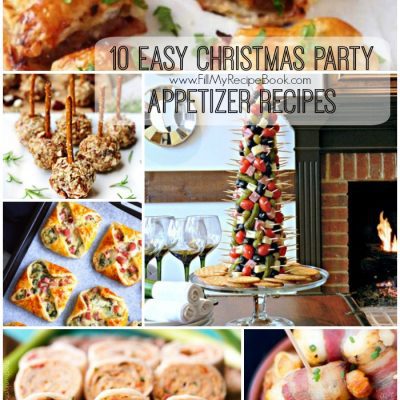 10 Easy Christmas Party Appetizer Recipes