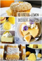 10 Useful Lemon Dessert Recipes