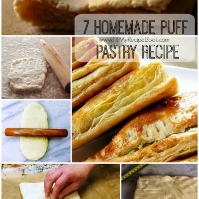 7 HomeMade Puff Pastry Recipe
