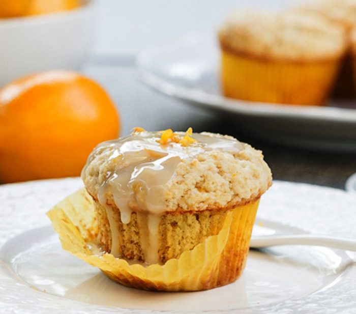 They can be made with either regular or Meyer lemons. Add a Meyer lemon buttermilk glaze for extra sweetness if desired.