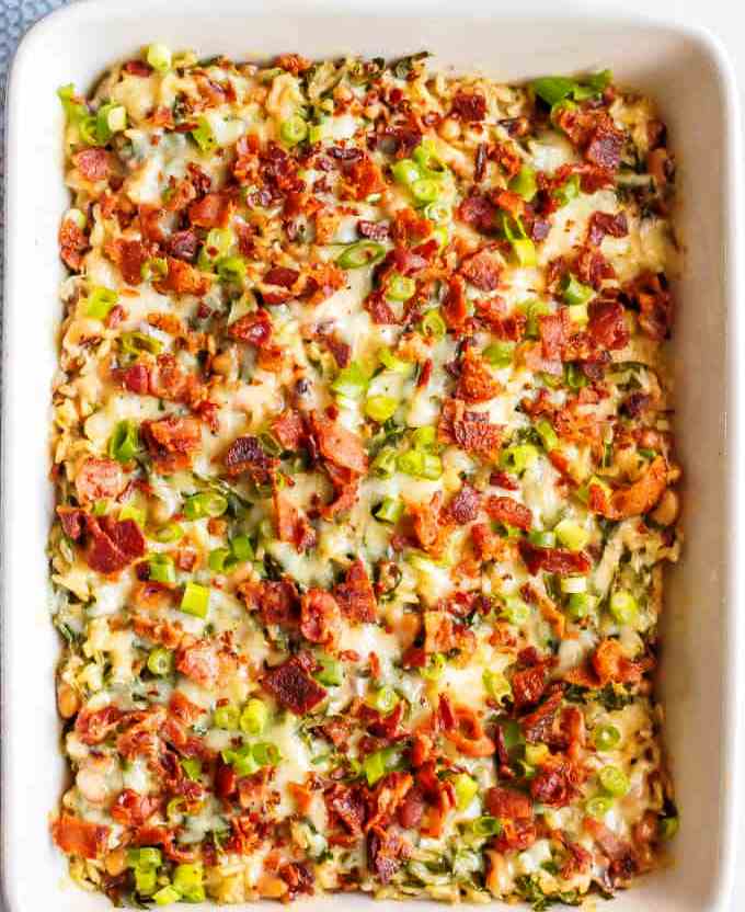 This easy casserole is packed with flavor and will surely be a new favorite you’ll want to enjoy all year long.