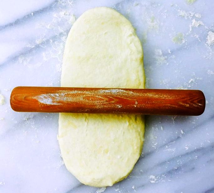 3 ingr. Puff-pastry-dough