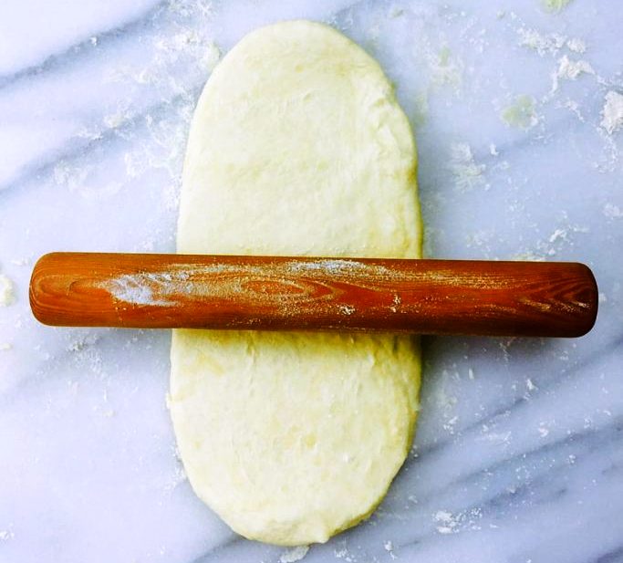 3 ingr. Puff-pastry-dough