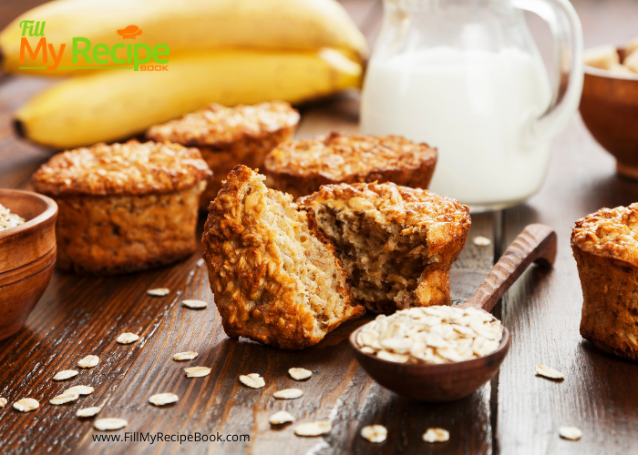 Scrumptious Banana Oat & Honey Muffins. That are sugar free and healthy topped with coconut oil, cinnamon and are so delicious.