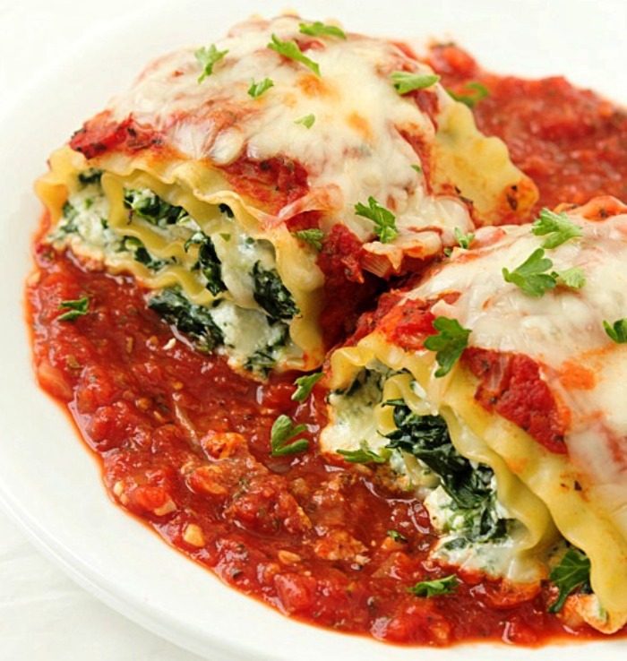 Spinach-lasagna-roll-ups