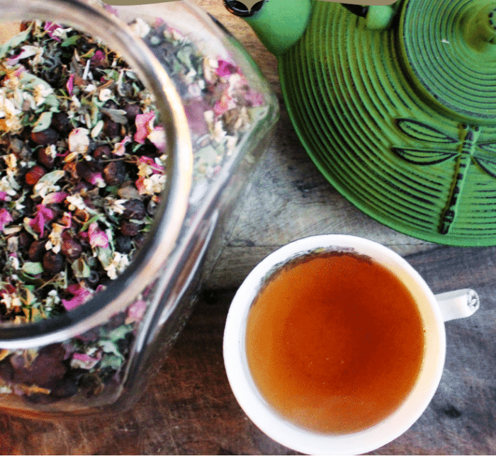 Tulsi-rose-hawthorn-chai