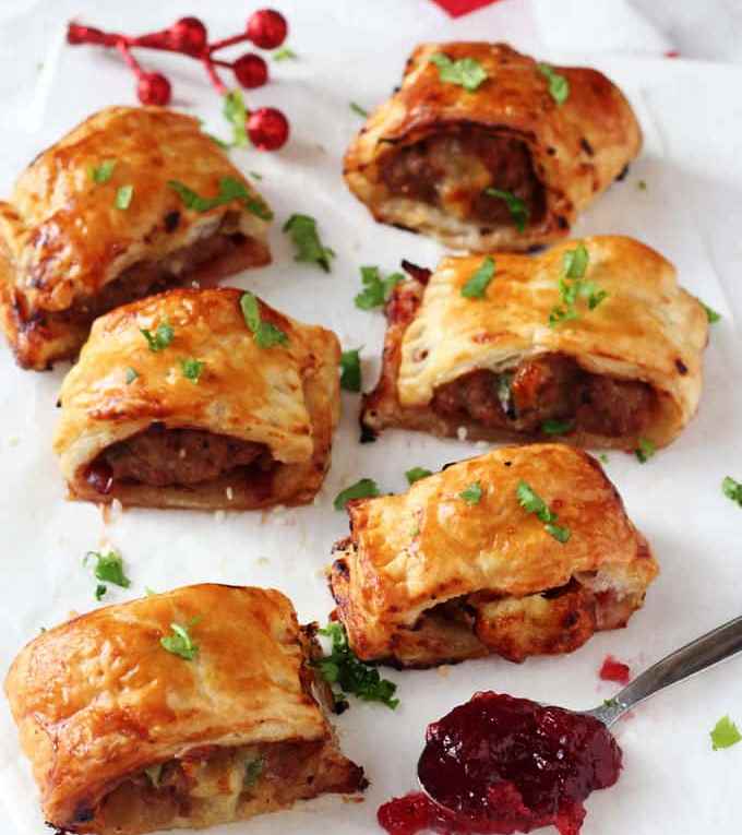 Turkey-cranberry-brie-rolls