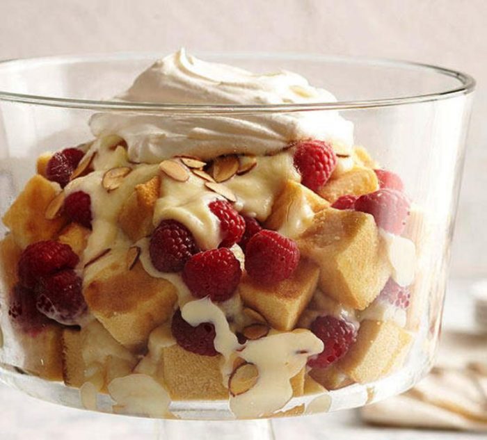 English fruit trifle