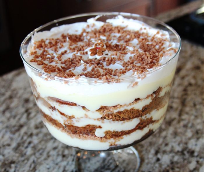 Gingerbread-trifle