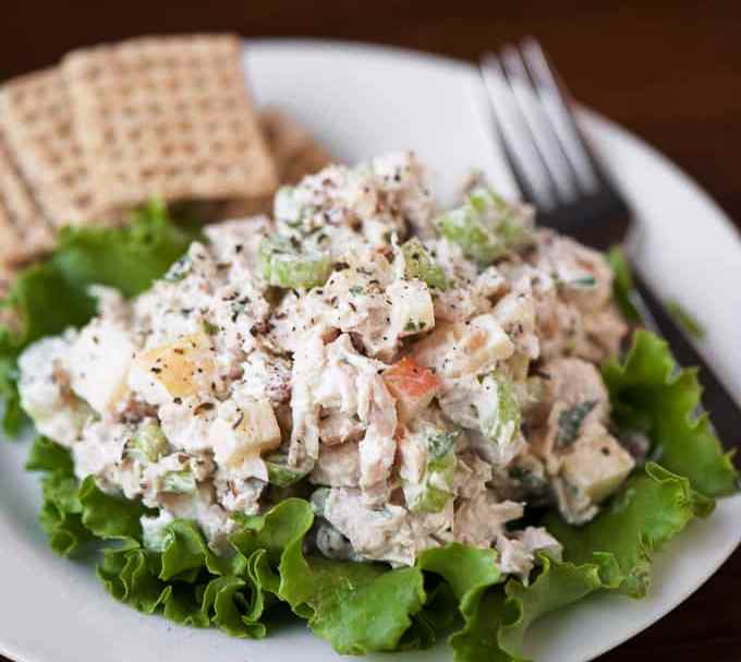 Leftover-turkey-salad