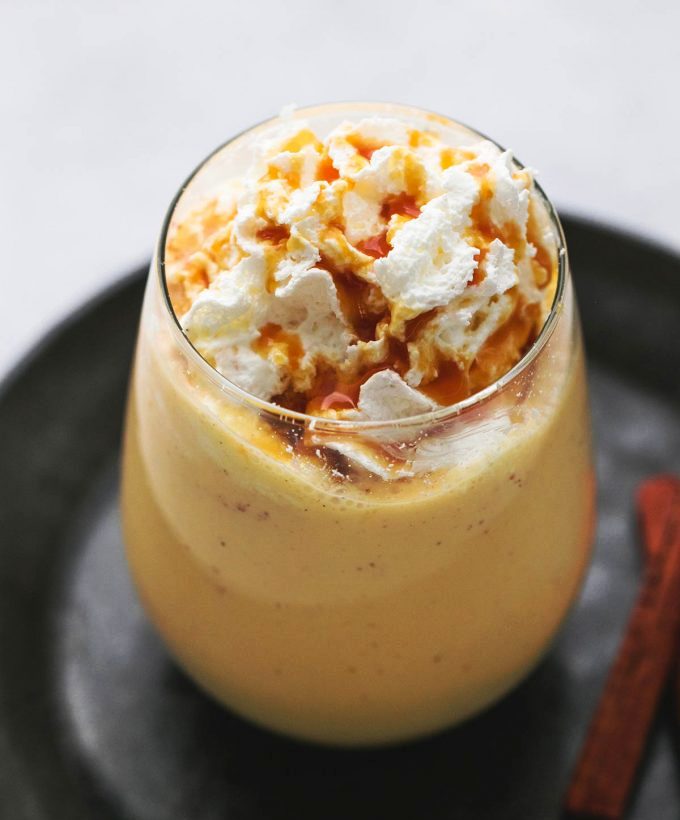 Creamy and rich pumpkin nog (kid friendly & egg-free)! is perfect for the holiday season, made with simple, wholesome ingredients like milk and puréed pumpkin.