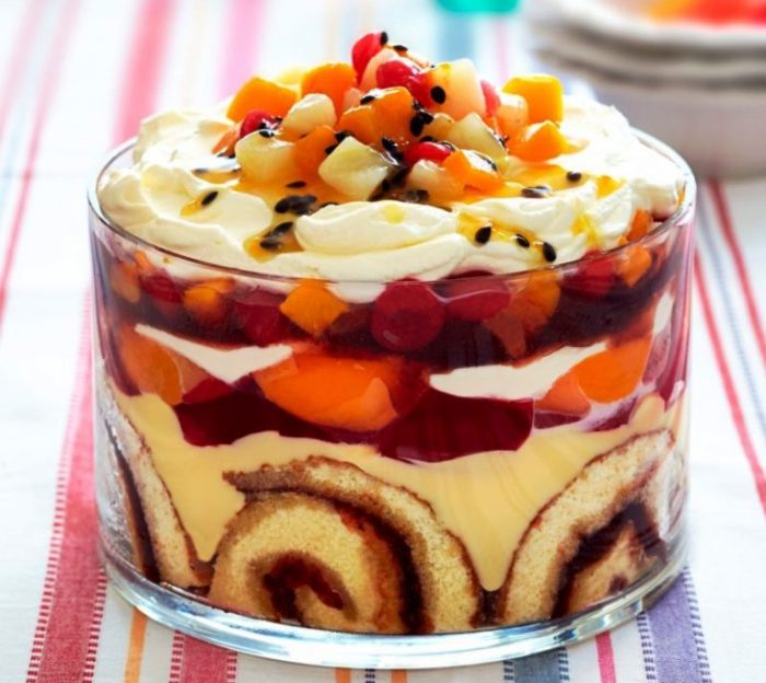 Traditional-south african trifle